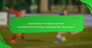Jeugd Amateur Voetbalcompetities: Vaardigheidsontwikkeling, Teamdynamiek, Seizoensspel