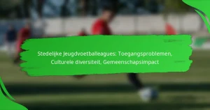 Stedelijke Jeugdvoetballeagues: Toegangsproblemen, Culturele diversiteit, Gemeenschapsimpact